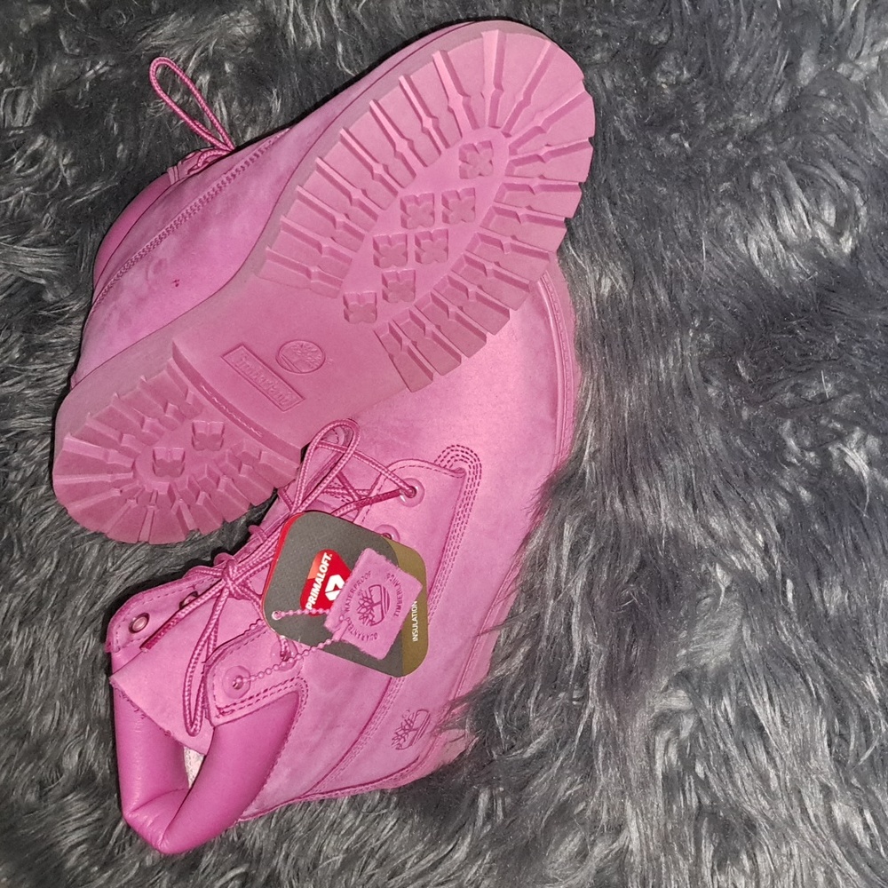 Pink Timberlands